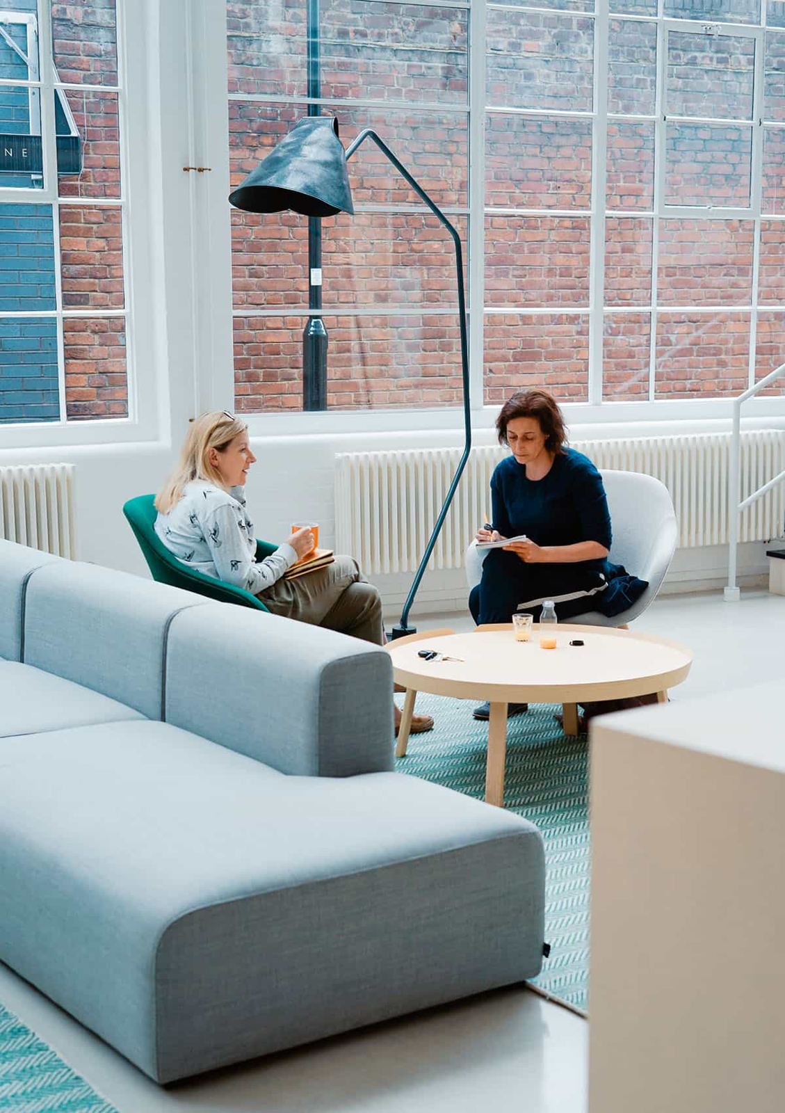 Remote executive assistant at work
